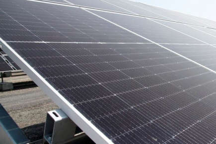 На Полтавщині встановили сонячну електростанцію без «зеленого» тарифу (фото)