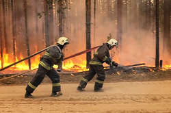 На ранок 21 липня в Карелії діють 33 лісові пожежі на площі майже 7,3 тис. га