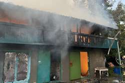 Пожежа сталась у господарчій будівлі