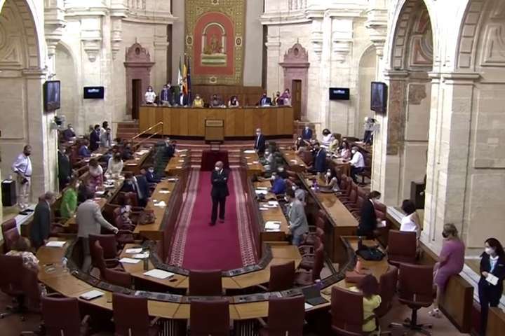 Щур зірвав засідання парламенту в іспанській Андалусії (відео)