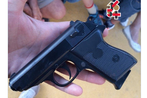 У Харкові школяр влаштував стрілянину на дитячому майданчику (фото)