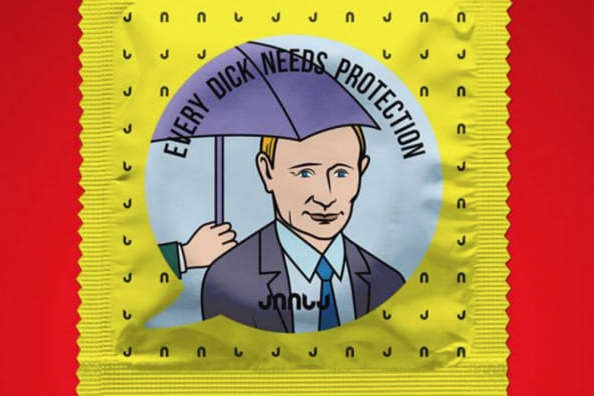 Презервативи із зображенням Путіна. Європа дала «добро» (фото)
