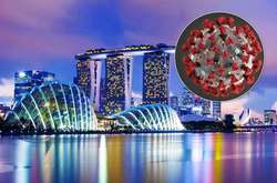 У Сінгапурі майже 75% нових заражених Covid-19 були вакциновані