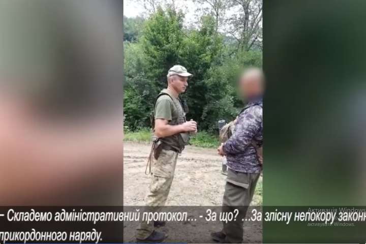 Закарпатець тікав від прикордонників, бо «хотів перевірити, як солдатики бігають» (відео)
