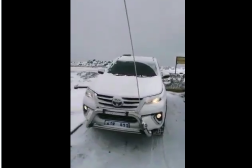 У ПАР вперше за багато років випав сніг (відео)