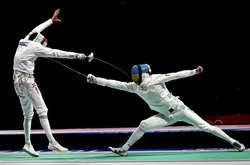 Рейзлін поступився в півфіналі фехтувального турніру на Олімпіаді 