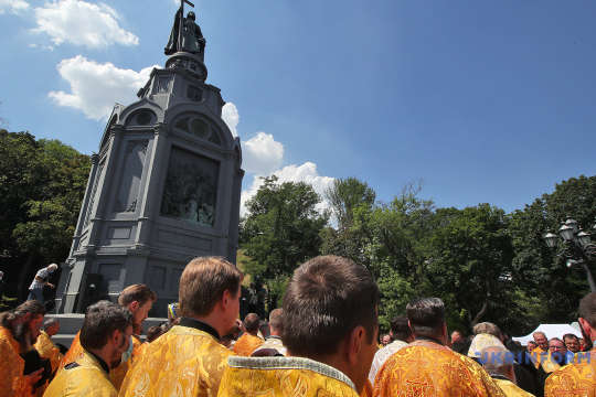 У центрі Києва перекриють вулиці через святкування річниці Хрещення України-Русі (перелік)