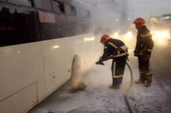 Загоряння сталося за колесами задньої осі