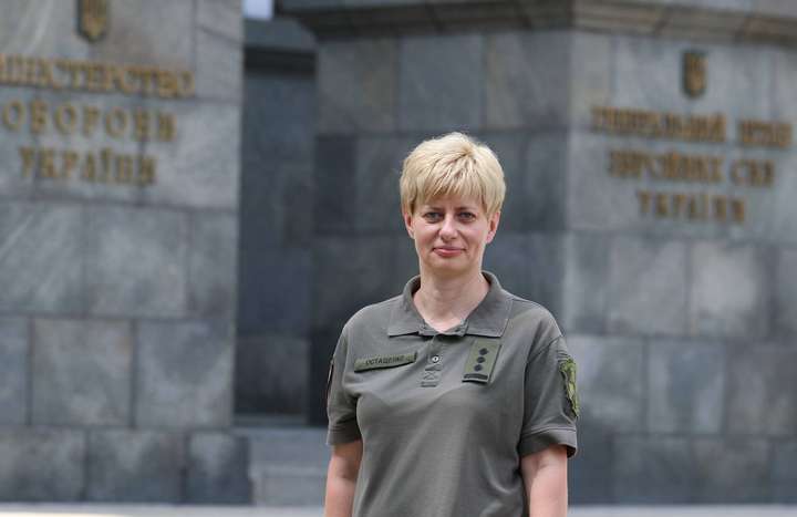 Вперше одне з формувань Збройних сил України очолила жінка 