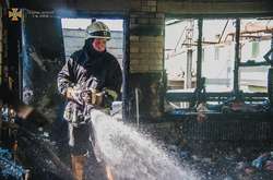 Пожежа виникла на другому поверсі будівлі