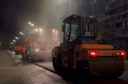 Асфальтування виконали у нічний час