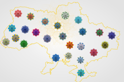 В інтерактивному форматі відображатиметься місце, час та дата подій з розгорнутою інформацією про саму подію до Дня Незалежності