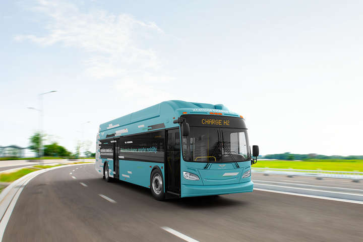 Округ в Каліфорнії придбав десять нових водневих автобусів Xcelsior