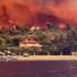 У південному регіоні Греції Пелопоннес, де вирують пожежі, близько 85 осіб опинилися на пляжі в Евії