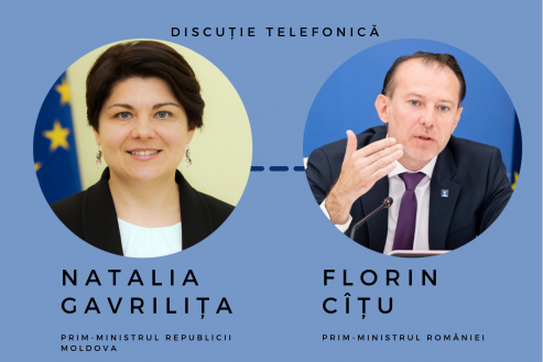 Прем&rsquo;єр-міністерка Молдови Наталія Гавриліца&nbsp;провела телефонну розмову з головою румунського уряду Флоріном Кицу - Молдова та Румунія проведуть спільне засідання урядів
