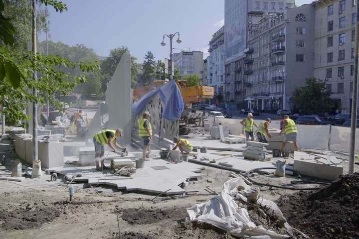 В Киеве заканчивается строительство Мемориала памяти погибшим киевлянам-защитникам