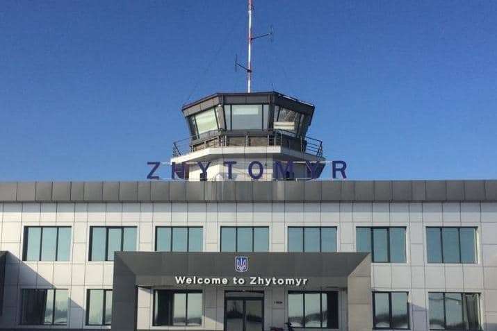 Аеропорт «Житомир» прийняв перший міжнародний рейс (фото)