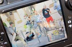 На кореспондента #Букв Олександра Кужельного скоєно напад після акції під ОПУ