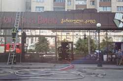 Пожежа сталась у ресторані «Хачапурі та вино» 