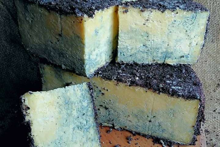 На Житомирщині виготовляють сири з різнокольоровими пліснявами (фото)