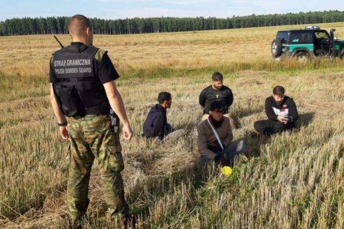 Польща створила табори для прийому мігрантів на кордоні з Білоруссю 