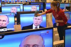 Російським пропагандистам не сподобалася кричалка про Путіна