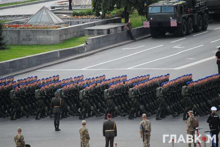 У Києві відбулася генеральна репетиція параду до Дня Незалежності (фото)