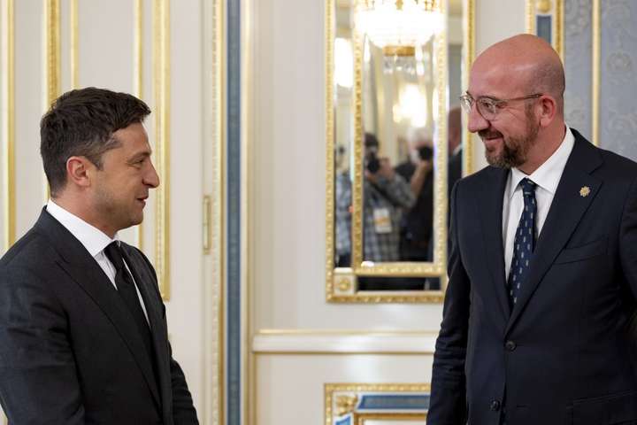 Зеленський обговорив з президентом Євроради підготовку до саміту Україна - ЄС