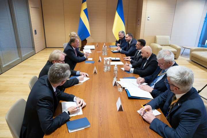Прем'єр-міністр Швеції запросив Зеленського відвідати країну