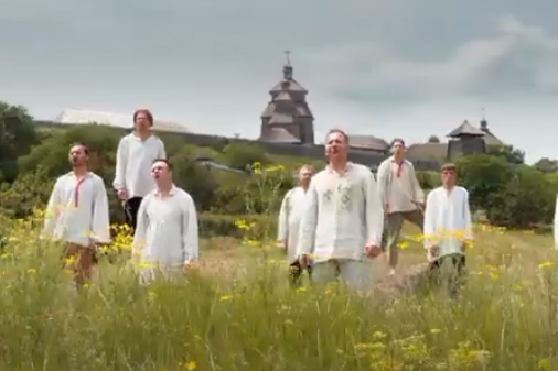На Хортиці актори театру Франка виконали «козацьку» версію гімну України (відео)