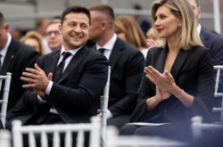 Подружжя Зеленських відвідало концерт Бочеллі у Києві