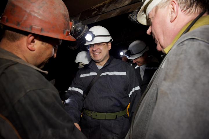 Министр энергетики Галущенко ушел под землю