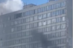 У Києві сталася масштабна пожежа (відео)