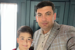 День знаний. Гройсман похвастался сыном-пятикласником (фото)