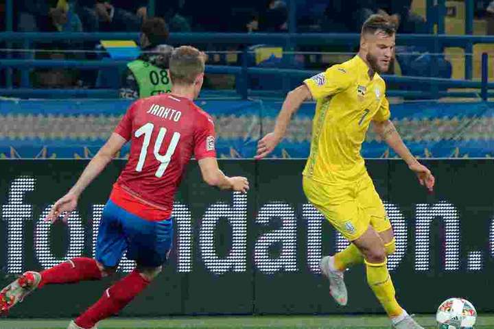 Збірна України б’є Чехію в товариському матчі