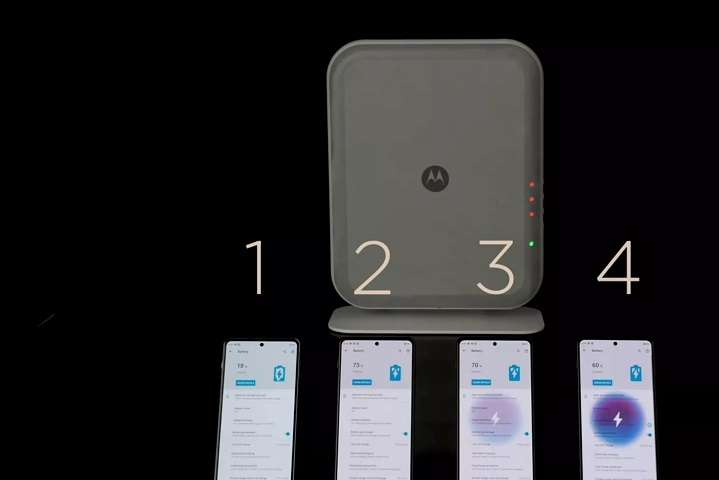Motorola представила бездротову зарядку для чотирьох гаджетів (відео)