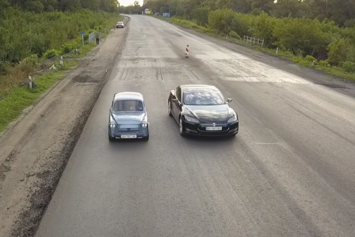 Как «Запорожец» побил Tesla. Украинец собрал уникальный электромобиль (видео)