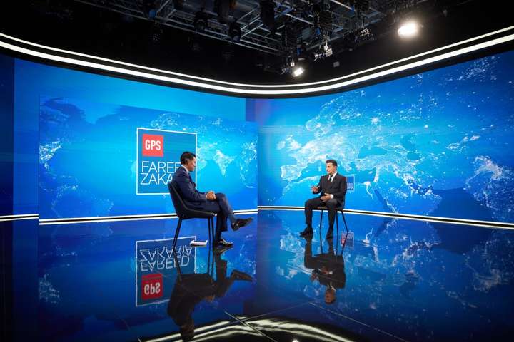Зеленський вразив глядачів CNN мовним вінегретом (відео)