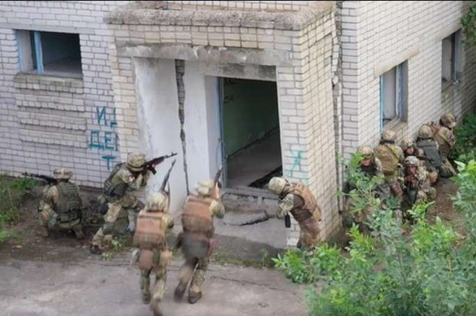 «Крилаті піхотинці» провели навчання зі знищення диверсантів біля окупованого Криму