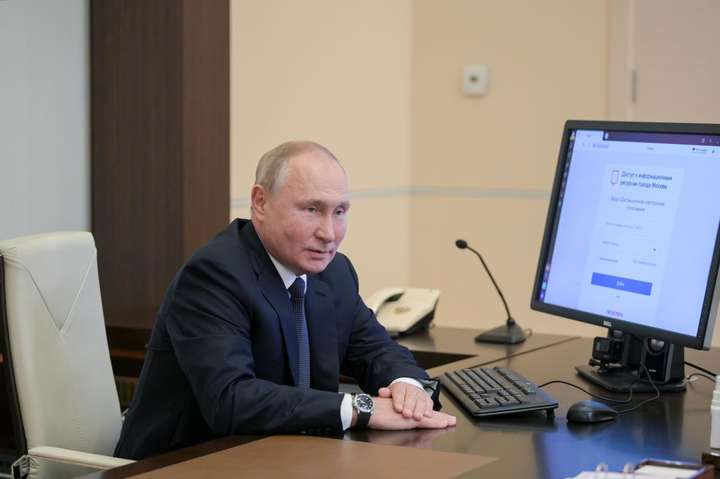 Як Путін голосував онлайн і проколовся (фото, відео) 