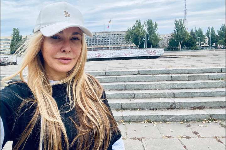 Ольга Сумская возмутилась из-за неухоженного парка в родном Запорожье (фото, видео)