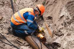 У Києві триває заміна труб теплотраси, що пропрацювала 60 років