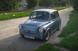 Украинский Porsche: старый «Запорожец» превратили в спорткар (видео)