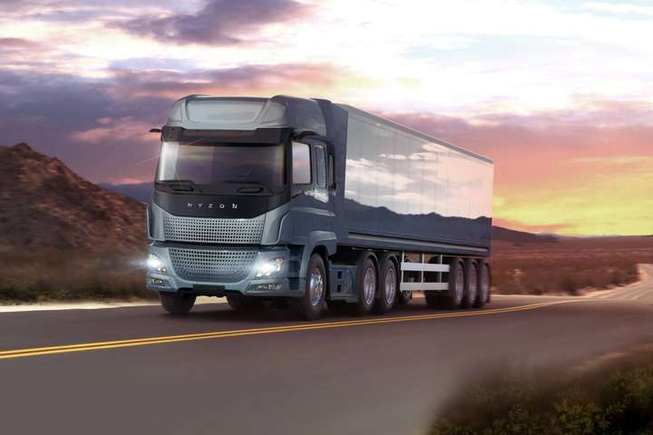 Hyzon Motors поставить у Китай п'ятсот важких водневих вантажівок