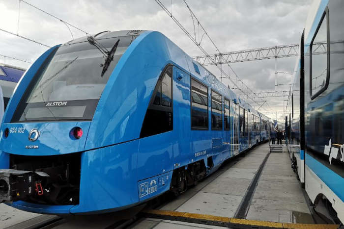 На виставці в Польщі представлений водневий поїзд компанії Alstom