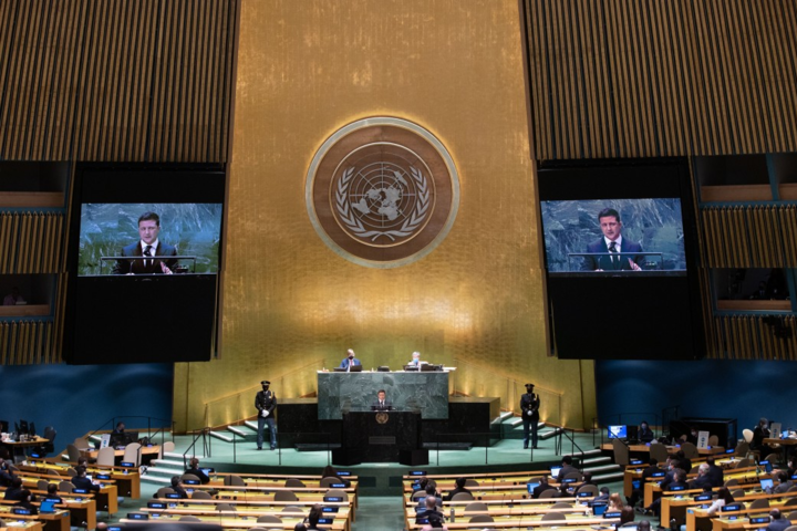 Зеленский призвал ООН помочь освободить украинских пленных в РФ 