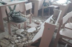 В школе в Черниговской области обвалился потолок: дети чудом не пострадали