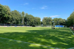 «Большая стройка»: ливень затопил новый стадион на Львовщине (видео)