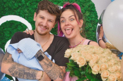 Украинская певица MamaRika и ее муж Сергей Середа