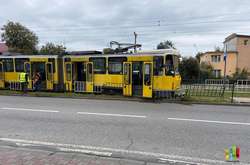 У Львові трамвай зійшов з рейок (фото)